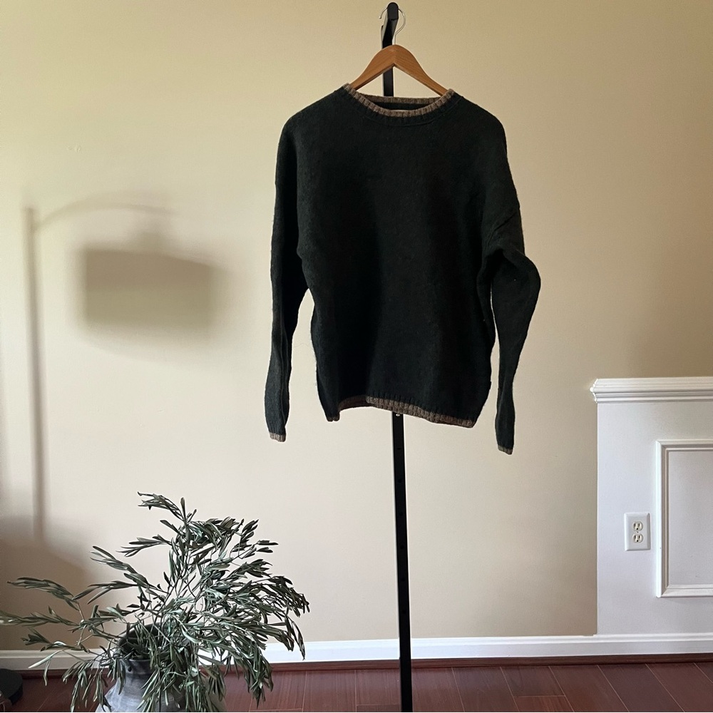 Vintage Dark Green Sweater